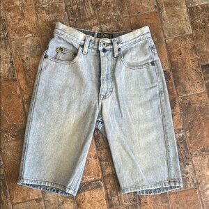 Vintage Esprit Women's Light Blue Denim Shorts